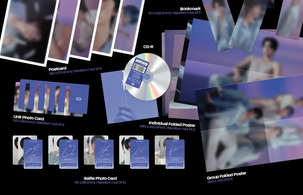 [후즈팬 스토어] SF9 - 미니 14집/FANTASY(CD) (SUN ver. / BURN ver.) 상세페이지 8